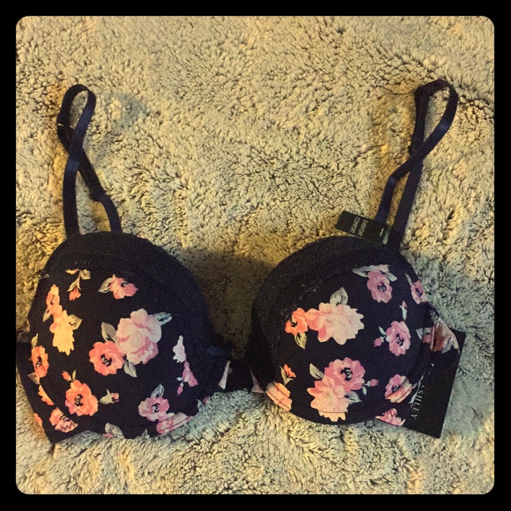 Floral bra